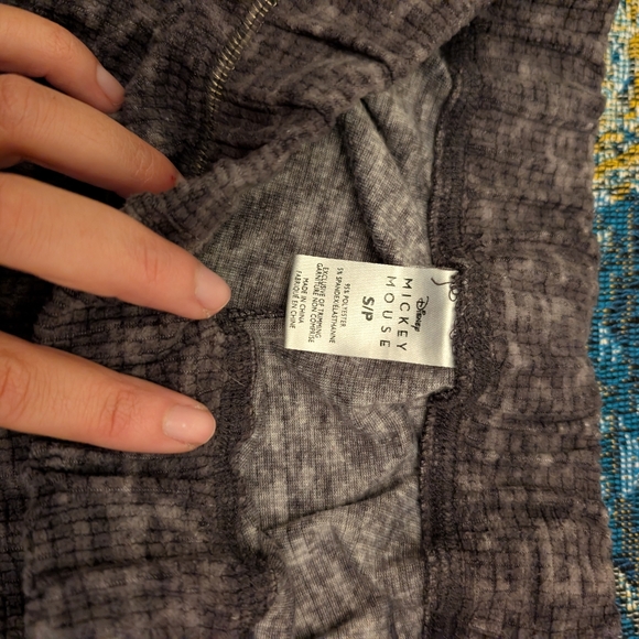 Gray Mickey Mouse Pajama Set - Picture 4 of 9